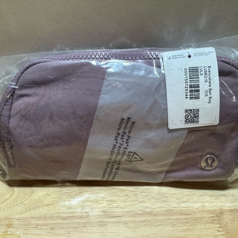 Lululemon Everywhere Belt Bag Lavender Lux 1L NWT